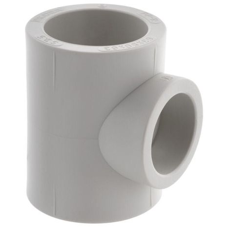 Перехідний трійник редукційний 110х63х110 поліпропілен PPR KOER