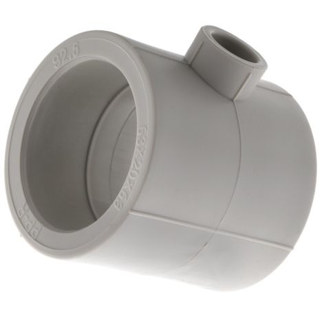 Перехідний трійник 63х20х63 поліпропілен PPR KOER