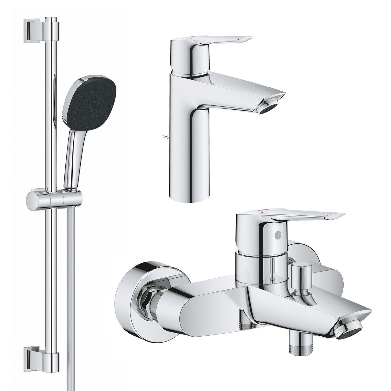 Змішувачі для ванної Grohe QuickFix Start UA202301MQ комплект Змішувачі для ванної Grohe QuickFix Start UA202301MQ комплект