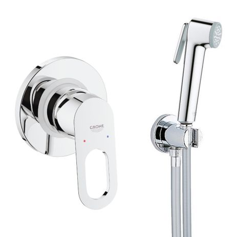 Набор для гигиенического душа скрытого монтажа со смесителем Grohe QuickFix BauLoop 2904200B