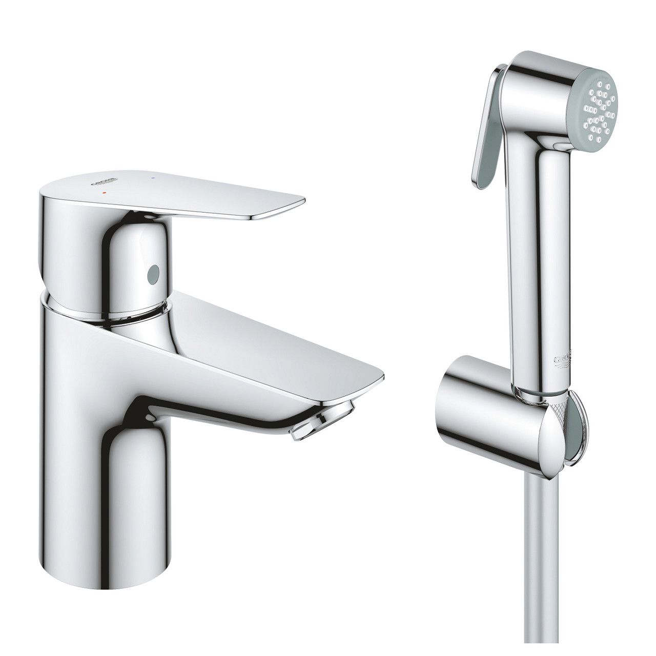 Набір для гігієнічного душу зі змішувачем Grohe QuickFix StartEdge S-Size 23773001 Набір для гігієнічного душу зі змішувачем Grohe QuickFix StartEdge S-Size 23773001