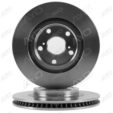 Диск гальмівний передній (кратно 2) (D=296mm) Toyota RAV 4 (05-), CAMRY (V4, V5) (06-), AYD (1050407)