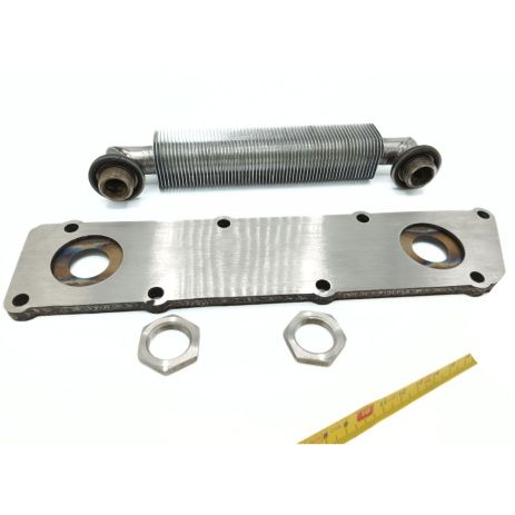 Маслоохладитель 93176626 Cadillac из нержавейки - ПОЖИЗНЕННАЯ ГАРАНТИЯ, ACS (Р1300)