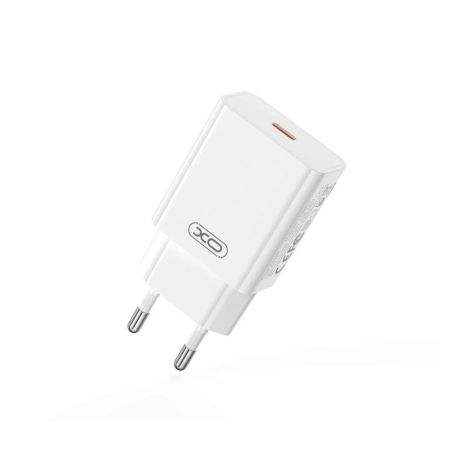 Сетевое Зарядное Устройство XO L126 1USB-C PD/QC 20W Белый