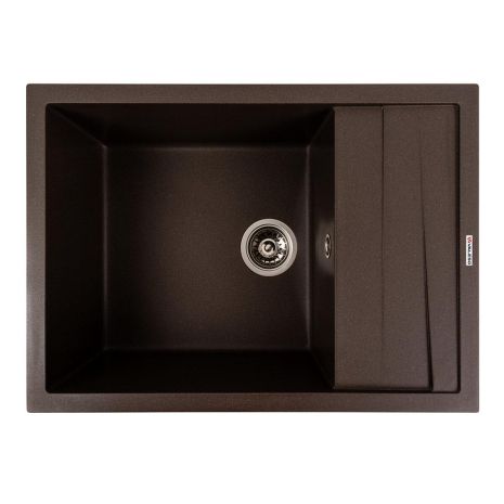 Кухонная мойка гранитная матовая 7050 CASCADA VALESO Темная скала