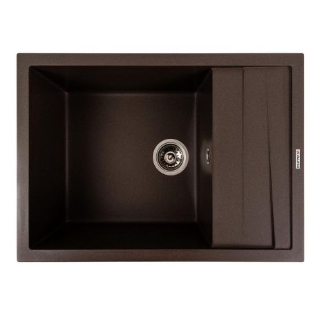 Кухонная мойка гранитная матовая 7050 CASCADA VALESO Темная скала