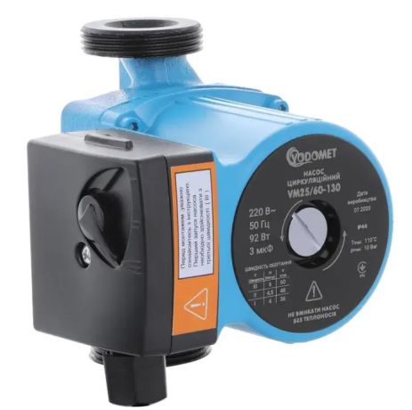 Насос циркуляционный VDMT 25/60-130 Словения, обмотка медь