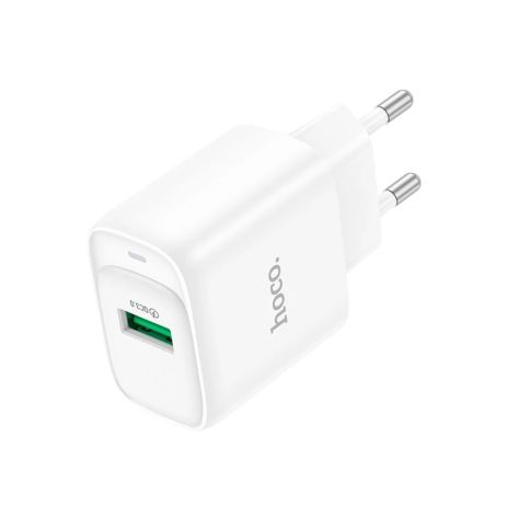 Сетевое Зарядное Устройство Hoco C140A 1USB QC 18W Белый
