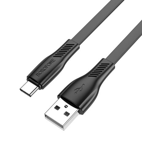 Кабель Borofone BX85 USB to Type-C 3A 1m черный