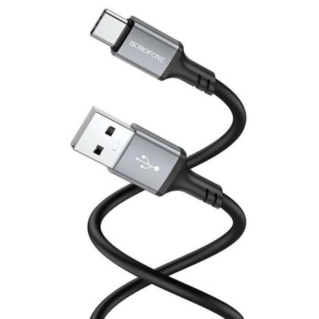 Кабель Borofone BX83 USB to Type-C 3A 1m черный