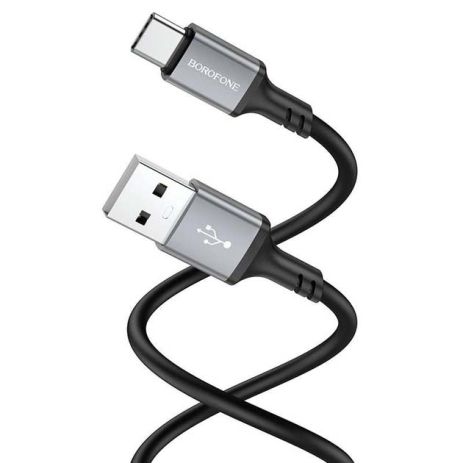 Кабель Borofone BX83 USB to Type-C 3A 1m черный