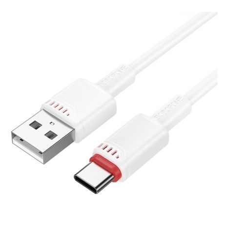 USB Borofone BX110 Type-C 3A Білий