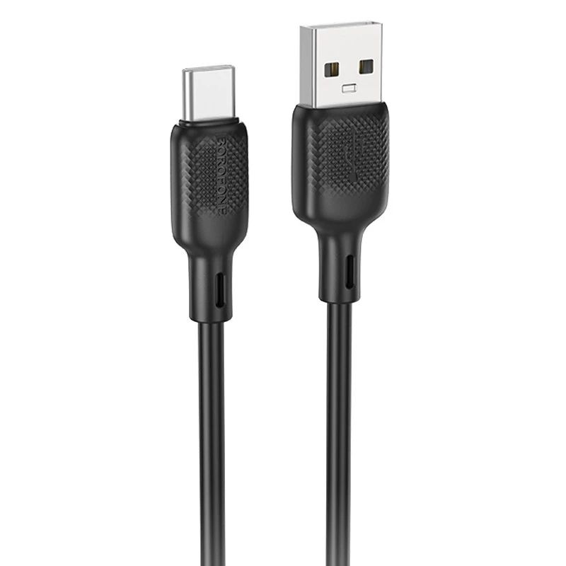 USB Borofone BX113 Silicone Type-C 3A Черный USB Borofone BX113 Silicone Type-C 3A Черный