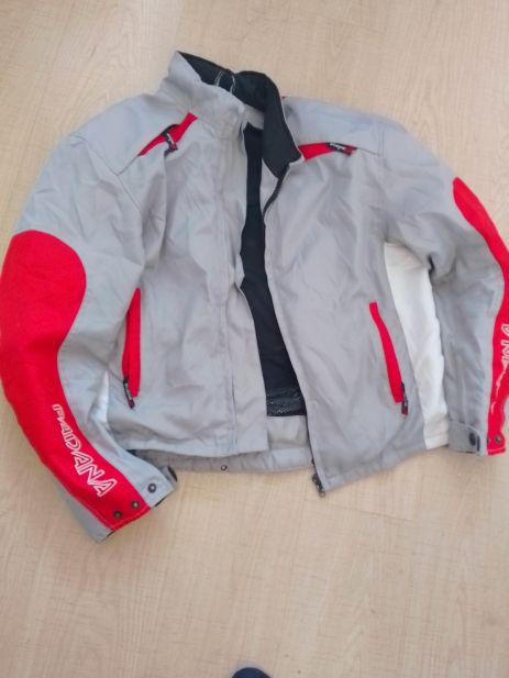 Мотокуртка мужская байкерская из кожи XXL