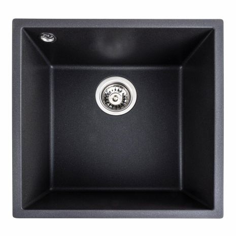 Гранитная мойка для кухни VALESO RUBA 4040 матовая Морион Гранитная мойка для кухни VALESO RUBA 4040 матовая Морион