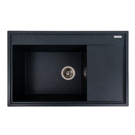 Кухонная мойка из гранита VALESO AZURIT 7950 матовая, антрацит