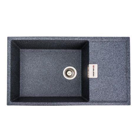 Гранітна мийка для кухні VALESO 8650 DIAMOND матова (графіт) Гранітна мийка для кухні VALESO 8650 DIAMOND матова (графіт)