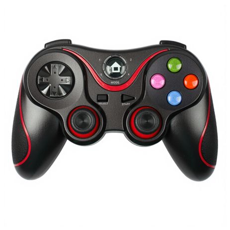 Бездротовий ігровий контролер XO GP5 для Android, Switch, PC, BT, 350mAh, Чорно-червоний