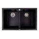 Гранитная мойка для кухни VALESO VIATRIX 7950 матовая Черная Гранитная мойка для кухни VALESO VIATRIX 7950 матовая Черная
