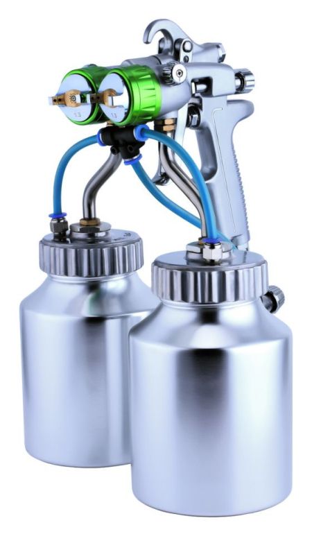 Краскопульт пневматический тип HVLP диаметр форсунки-1.3 мм AUARITA PT-29B-1.3