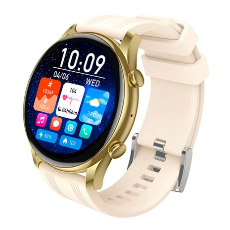 Смарт годинник Hoco Y38 AMOLED з функцією дзвінка, IP68, BT5.3, 300mAh, gold