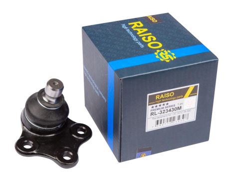 Шарова опора перед. (нижн. перед) Mazda 2/Ford Fiesta/Fusion 01-12, RAISO (RL323430M) Шарова опора перед. (нижн. перед) Mazda 2/Ford Fiesta/Fusion 01-12, RAISO (RL323430M)