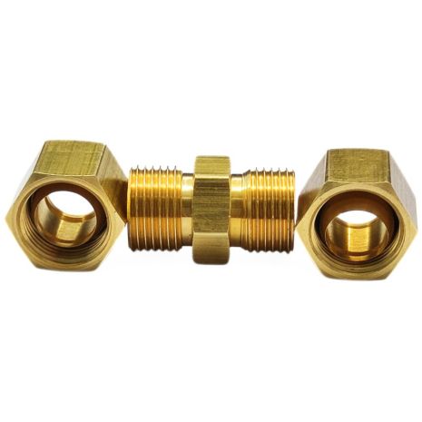 Аварійний з\єднувач гальмівних трубок діаметром 8 мм з латуні, ACS (5600155)