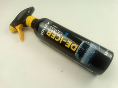 Розморожувач скла "ZOLLEX" Glass DE-ICER, 500 мл тригер (18088)