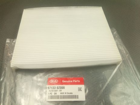 Фильтр салона SPORTAGE 2010-, HYUNDAI iX35 2010-, Tucson, i30, Elantra, MOBIS (971330Z000) (97133-0Z000)