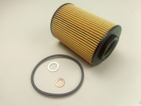 Фільтр масляний Santa Fe, i30, Tucson, Sonata, Sportage, Carens, CRDi дизель, MOBIS (2632027401) (26320-27401)