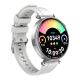 Розумний годинник XO GT4 mini AMOLED сріблястий