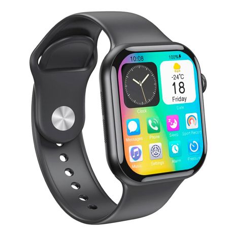 Розумний годинник XO W10 Pro AMOLED Black