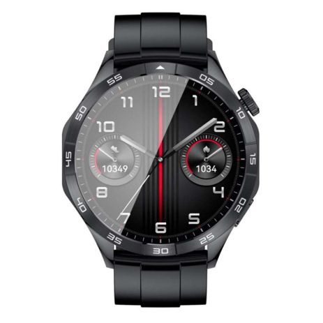 Смарт годинник XO Watch 4, AMOLED, Smart Sports Call Watch, IP68, BT5.0, 200mAh, Чорний