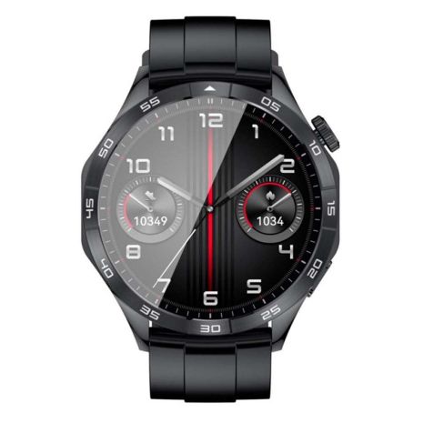Смарт-годинник XO Watch4 AMOLED Smart Sports Call Watch Black