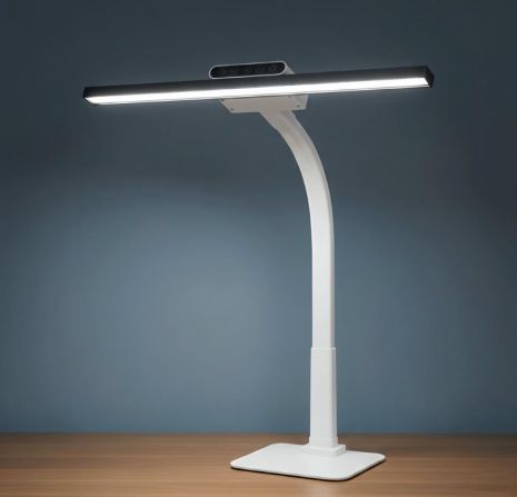 Гибкая светодиодная настольная лампа VALESO 2002 черная (аккумуляторная)