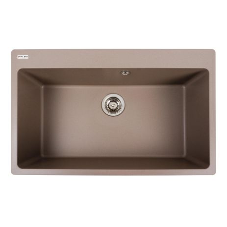 Гранітна мийка для кухні VALESO 7850 Bogema матова Дюна