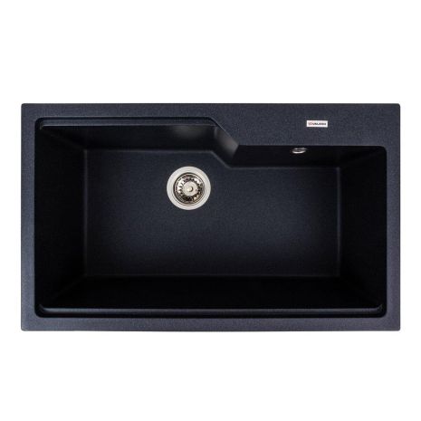Гранитная мойка для кухни VALESO NIKA 7545 матовая Карбон Гранитная мойка для кухни VALESO NIKA 7545 матовая Карбон