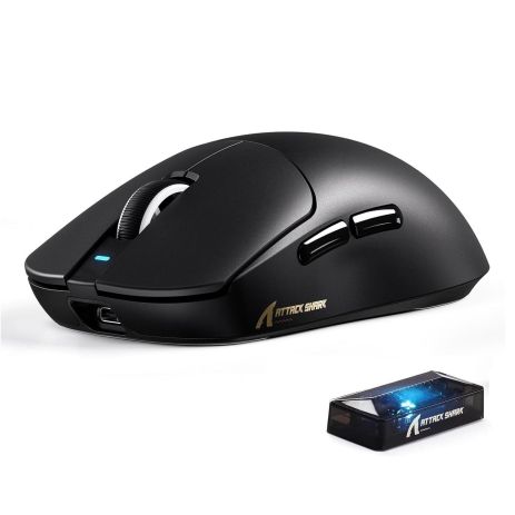 Беспроводная мышь ATTACK SHARK X8 Ultimate 42000 DPI PAW3950MAX,сенсор 8K,Nordic 54L15 Черный