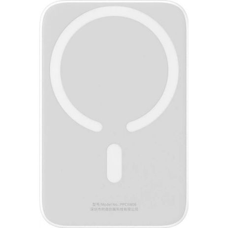Power Bank Baseus магнитный 20000 мАч, беспроводная зарядка 15Вт, PD 20Вт (USB-C) Белый