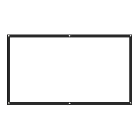 Экран для проектора 150" 16:9 Белый
