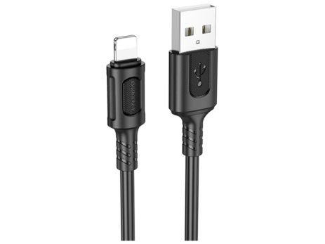 USB Borofone BX111 Lightning 2.4A Черный