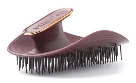 Щетка для волос бургунди MANTA Brush Burgundy