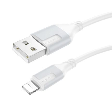 USB Borofone BX101 Creator Lightning 2.4A Белый
