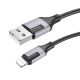USB Borofone BX101 Creator Lightning 2.4A Черный