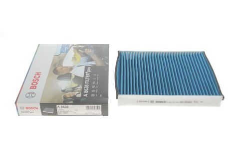 Фільтр салону FORD FOCUS, FORD KUGA, FORD C-MAX, BOSCH (0986628638)