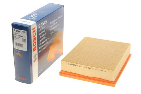 Фільтр повітряний LAND ROVER DEFENDER, LAND ROVER DISCOVERY 2, LAND ROVER RANGE ROVER 2, BOSCH (1457433549)