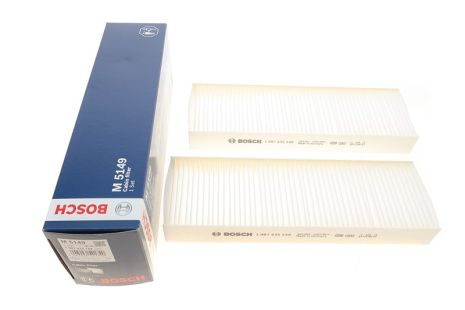 Фільтр салону CITROËN C4, VAUXHALL MOKKA, BOSCH (1987435149)