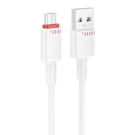 USB Borofone BX110 Micro 2.4A Белый