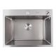 Кухонна мийка VALESO Handmade розміром 600х450х220 (товщина 3,0/1,5 мм + дозатор в комплекті)