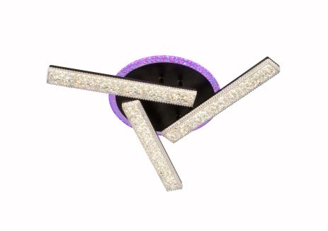 Люстра світлодіодна INTEREES IS 3445-3С-TL BK з пультом